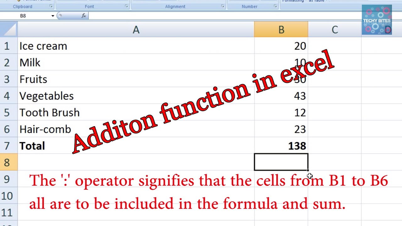 How To Make Addition In Excel Addition In Excel Excel Tutorial Formulas Learn Excel YouTube