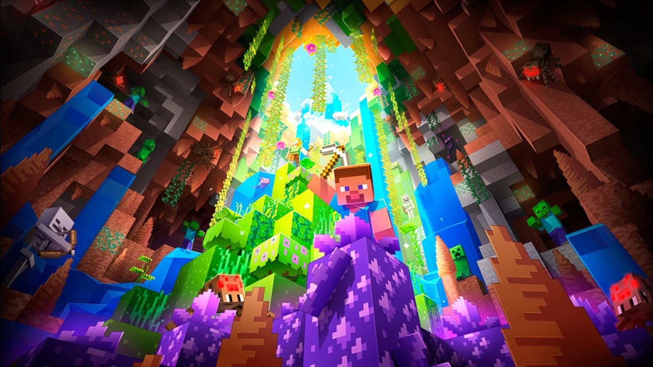 Jugando Minecraft con mi hermano