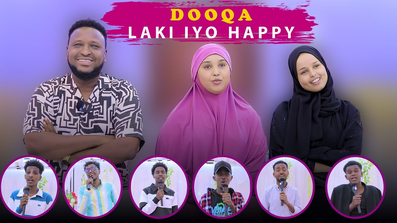 HAPPY AHMED IYO LAKI OO KALA DOOKH NOQDAY IYO HEESO LIVE AH TOOS LOO QAADAY - LAMA KALA DHICIN.