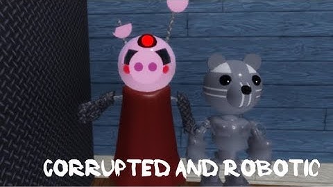 HOW TO GET ROBOTIC BADGE AND CORRUPTED BADGE ROBLOX PIGGY INFECTION RP