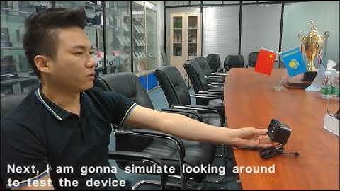 CareDrive Driver fatigue monitor MR688 testing video 20191006