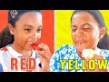 Eating one color food for 24 hours