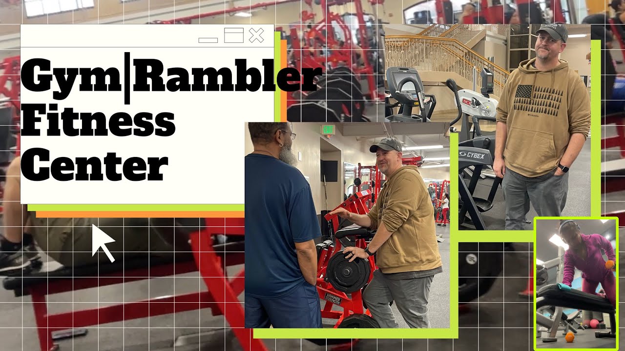 Visiting Airforce Military Base Gym |Rambler Fitness Center to touring inside.