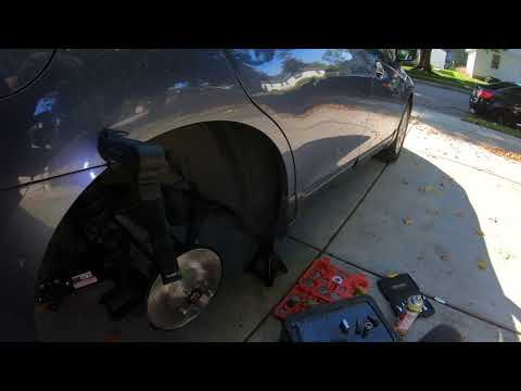 2015 Subaru Outback 2.5L Premium Rear Brake Replacement ...