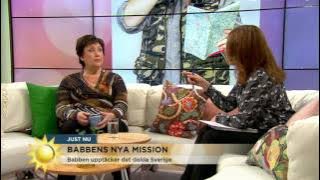 Babben: ”Kan bränna ut mig på att bli uttråkad” - Nyhetsmorgon (TV4)