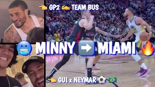 Steph Curry Effect: Neymar/Miami (after MIN), team bus Klay & GP2, Quinones 🕺🏽 Warriors highlights