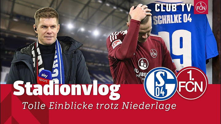 EXKLUSIVE EINBLICKE & eine ärgerliche Niederlage 😮😫 | STADIONVLOG auf Schalke | 1. FC Nürnberg