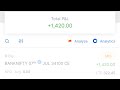 Banknifty and Nifty Live Trading || 1500 profit || 1:3
