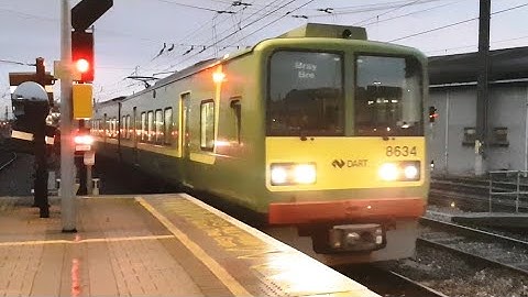 Irish Rail 8520 Class Dart Train 8638 - Connolly Station, Dublin
