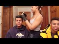 Dyeing Both Of My Brothers Hair | Nia Sioux