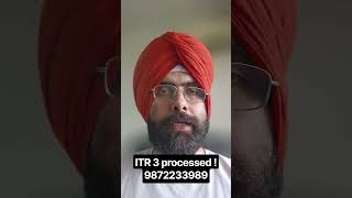 ITR 3 PROCESSED ! INCOME TAX REFUND 2026-27 LATEST UPDATE ITR #itrfiling