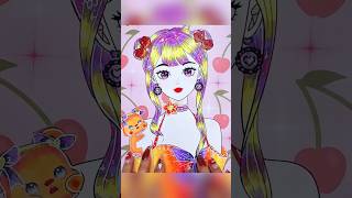 ✨ Creative Coloring for a Cute Bun Girl | Satisfying &amp; Relaxing