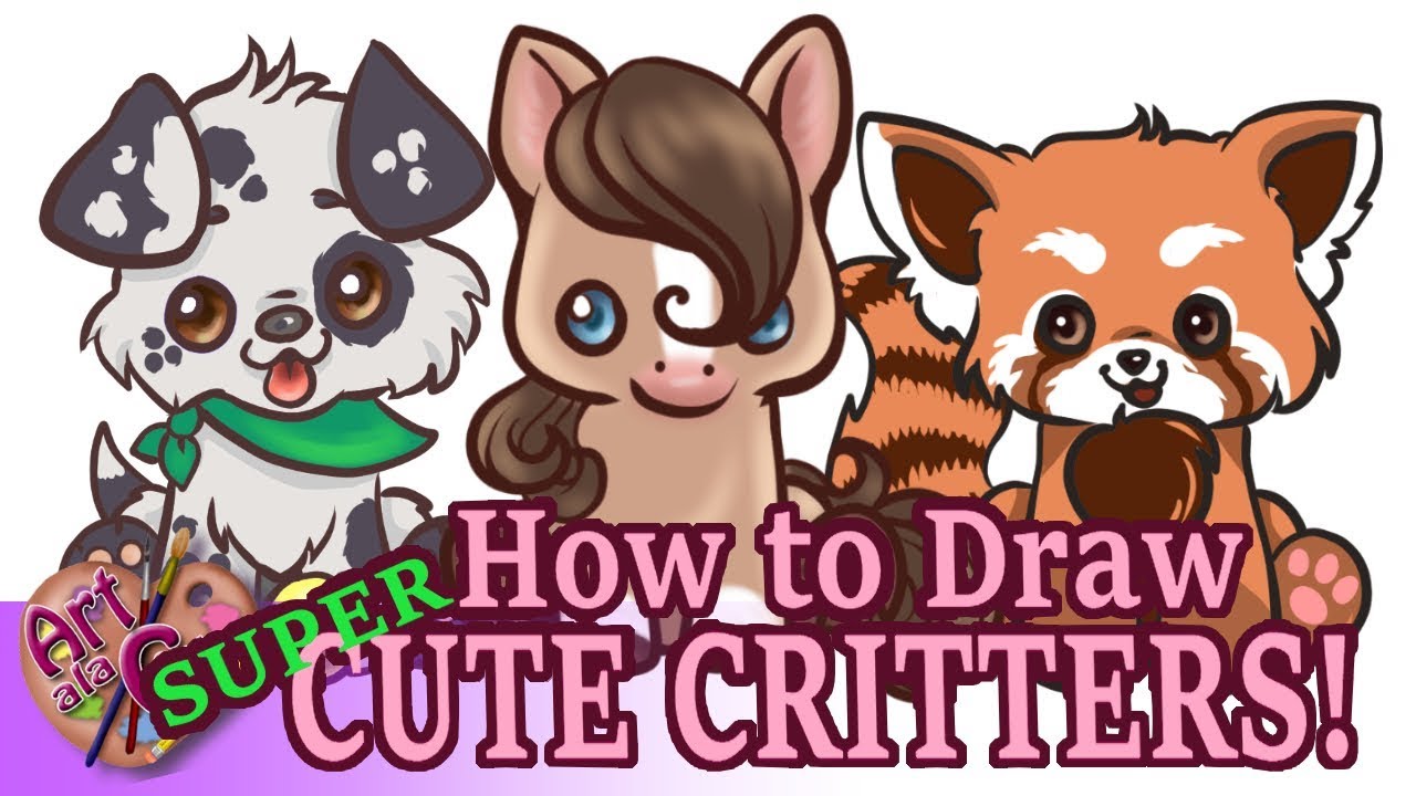 How to DRAW a Super Cute Animal Base EASY - YouTube