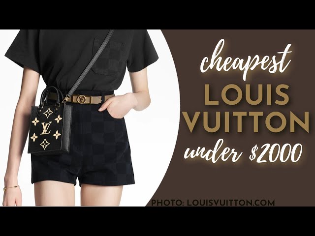 Louis Vuitton Petit Sac Plat Epi, Tan Louis Vuitton Vernis Alma BB Bag