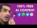 100% FREE AI Content Generators