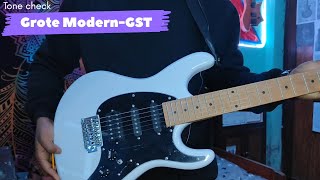 Grote Modern-GST | Electric Guitar | Sound Check