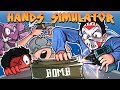 Hand Simulator - FUNNY WEAK WRIST STANDOFFS & BOMB DEFUSING!