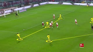 Bundesliga Match Facts powered by AWS: Average Positions: Trends screenshot 4