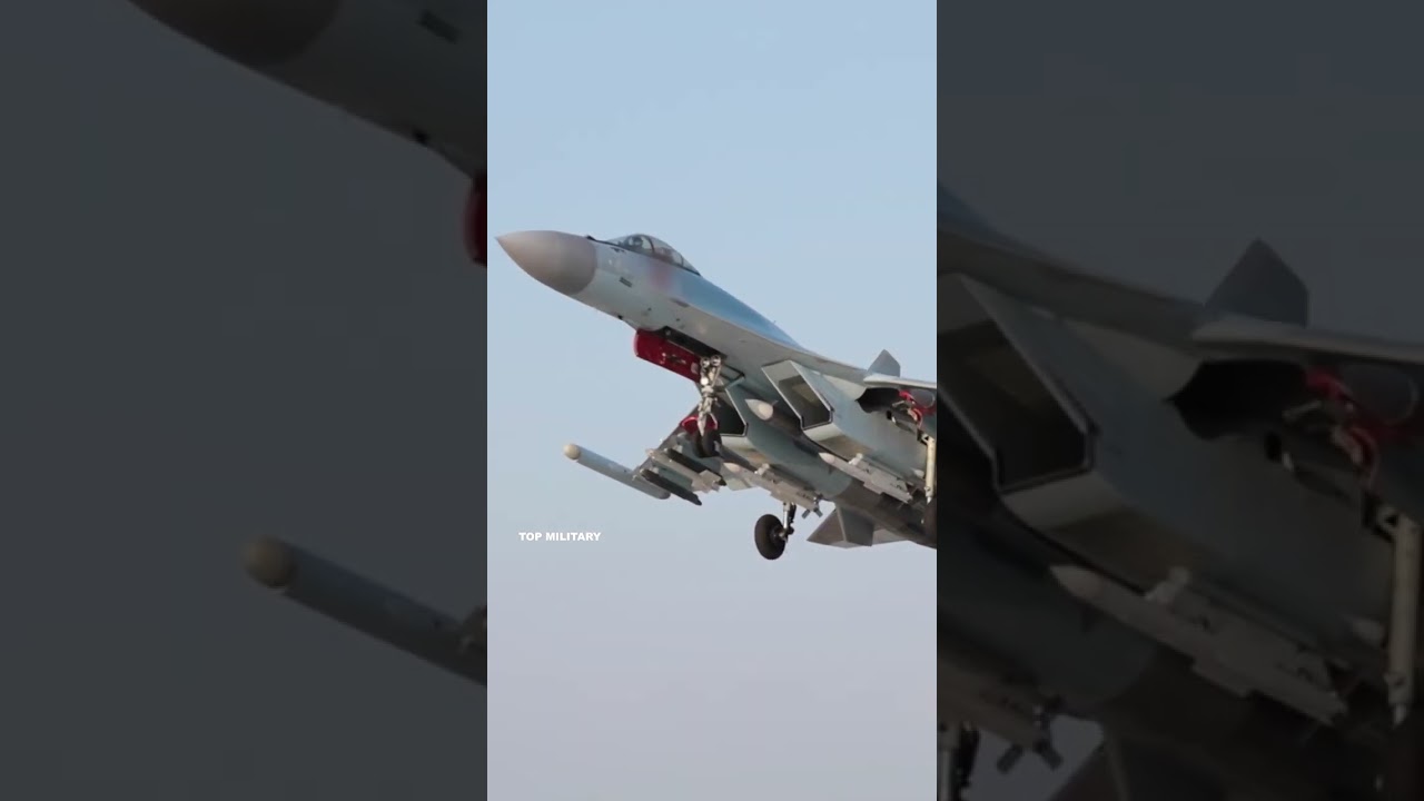 Су-35 работают летчики в зоне СВО / Su-35 pilots work in the SMO zone