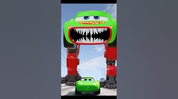 Epic Escape From Lightning McQueen Eater - Coffin Dance Song Cover Part 120