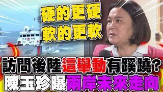 陸海警開啟'台語模式'嗆聲海巡 陳玉珍預測'兩岸走向':兩手策略不會變!
