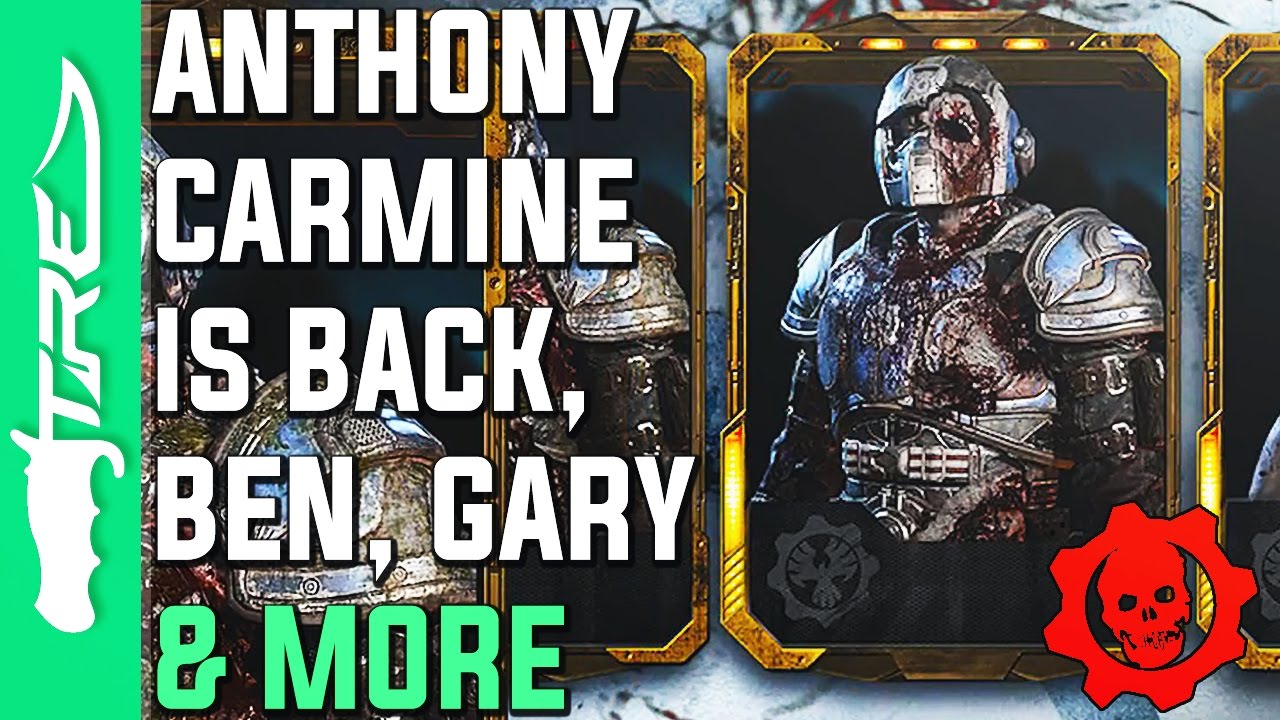 Gears of War 4 Anthony Carmine Is Back, Ben Carmine, Zombie Gary