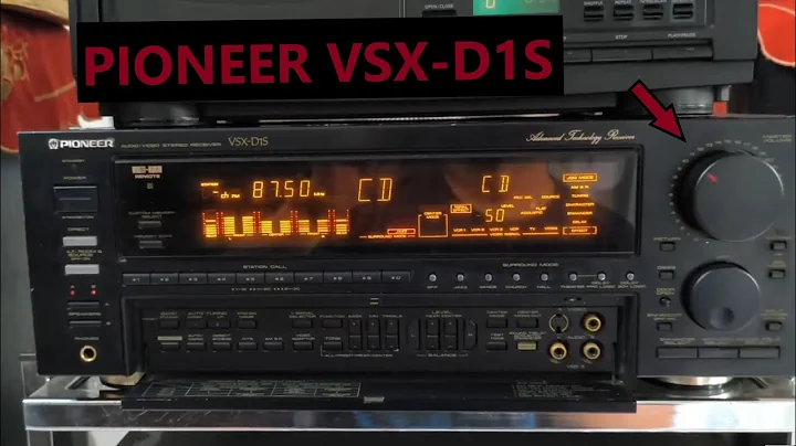 The Most Insane Audio Receiver Ever Made PIONEER VSX-D1S Reciever review