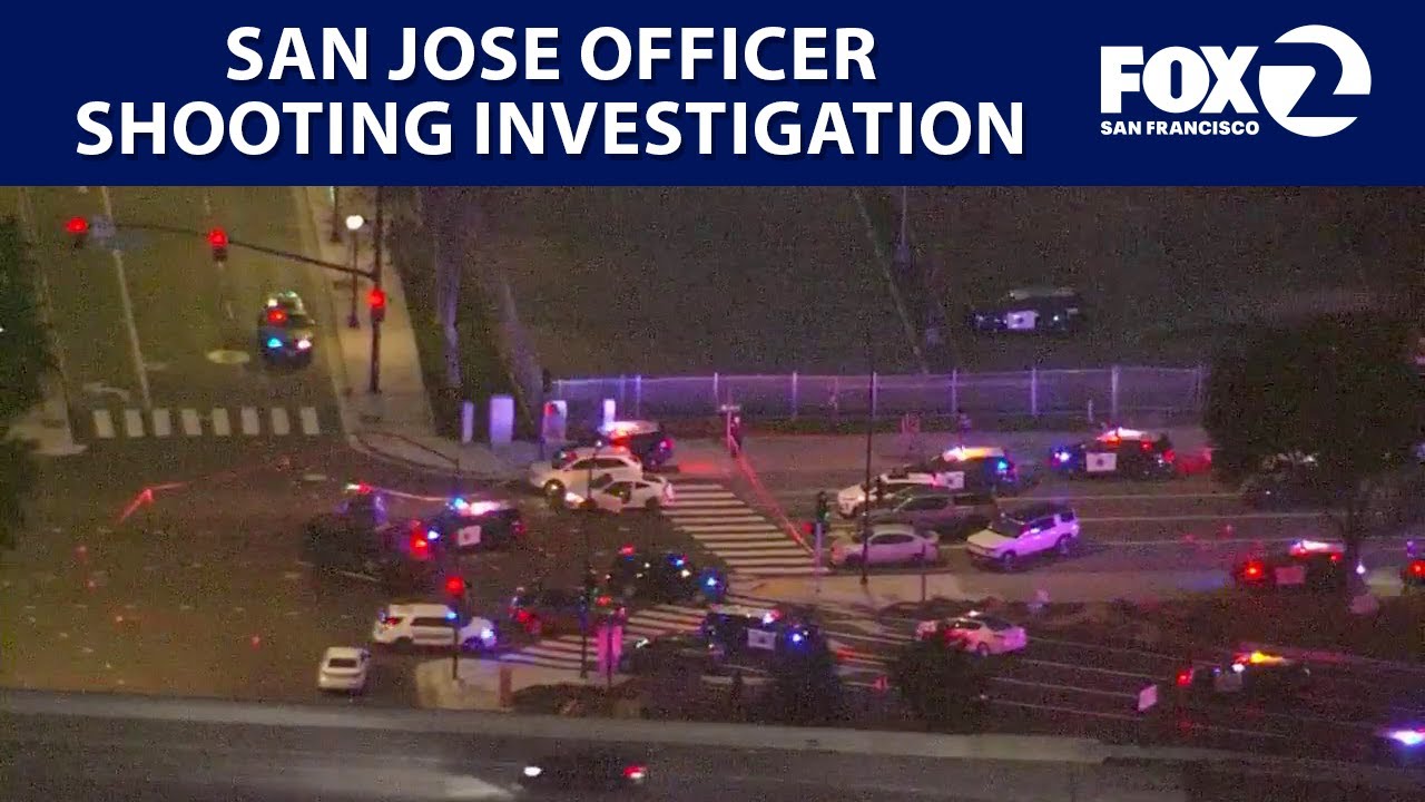 Live: San Jose officer shot, suspect killed following pursuit - YouTube