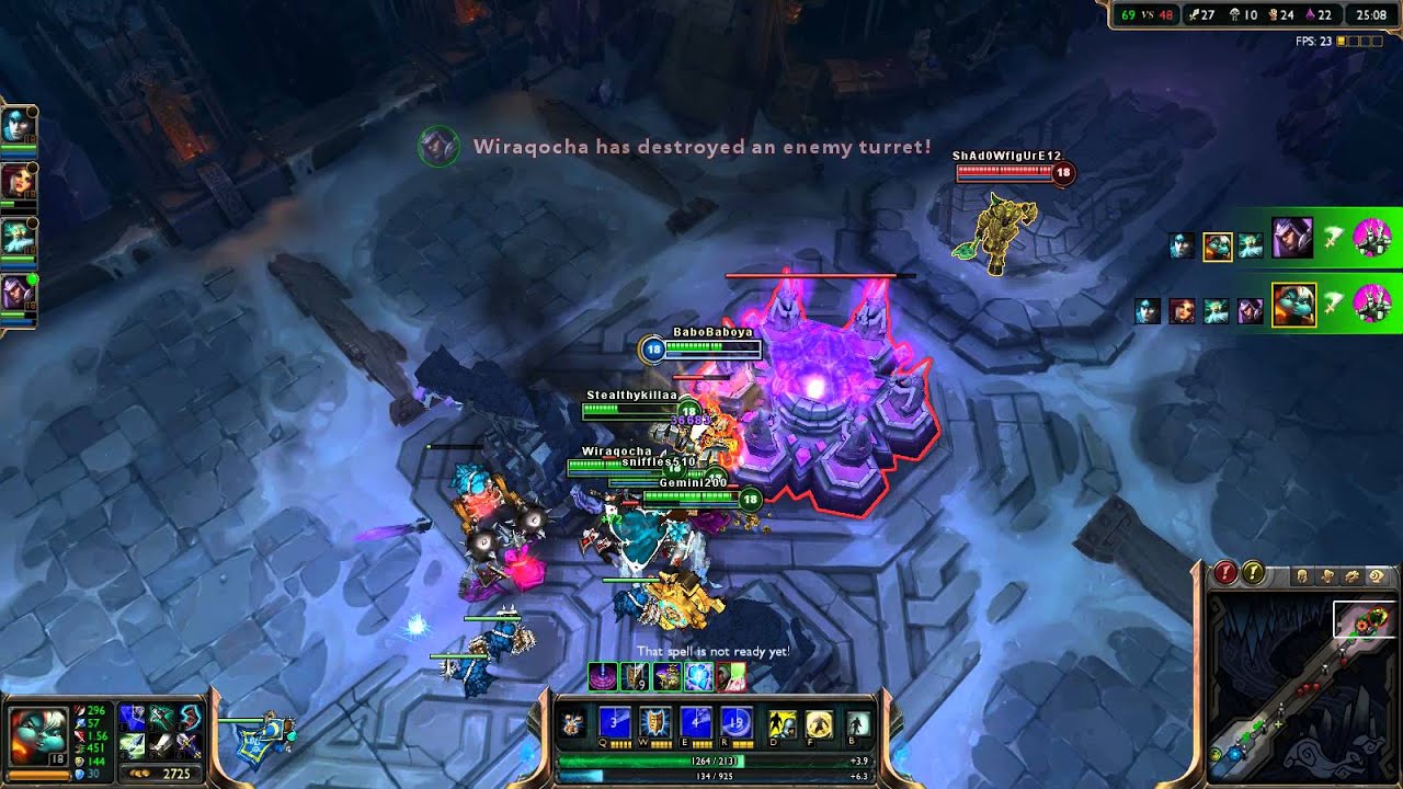 LOL ARAM Poppy 2 Gameplay ARAM LOL HD YouTube