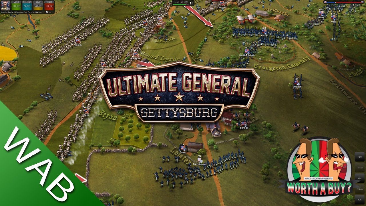 Ultimate General Gettysburg Review (EA) Worth a Buy? YouTube
