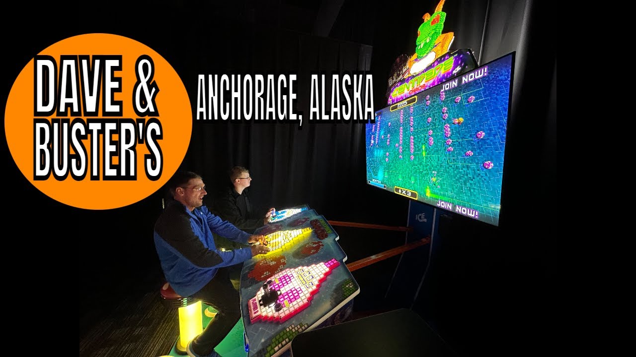 Thrilling Fun At Dave And Buster's In Anchorage! - YouTube