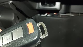 How to start a 2016 Mitsubishi Outlander Sport with a dead key fob battery
