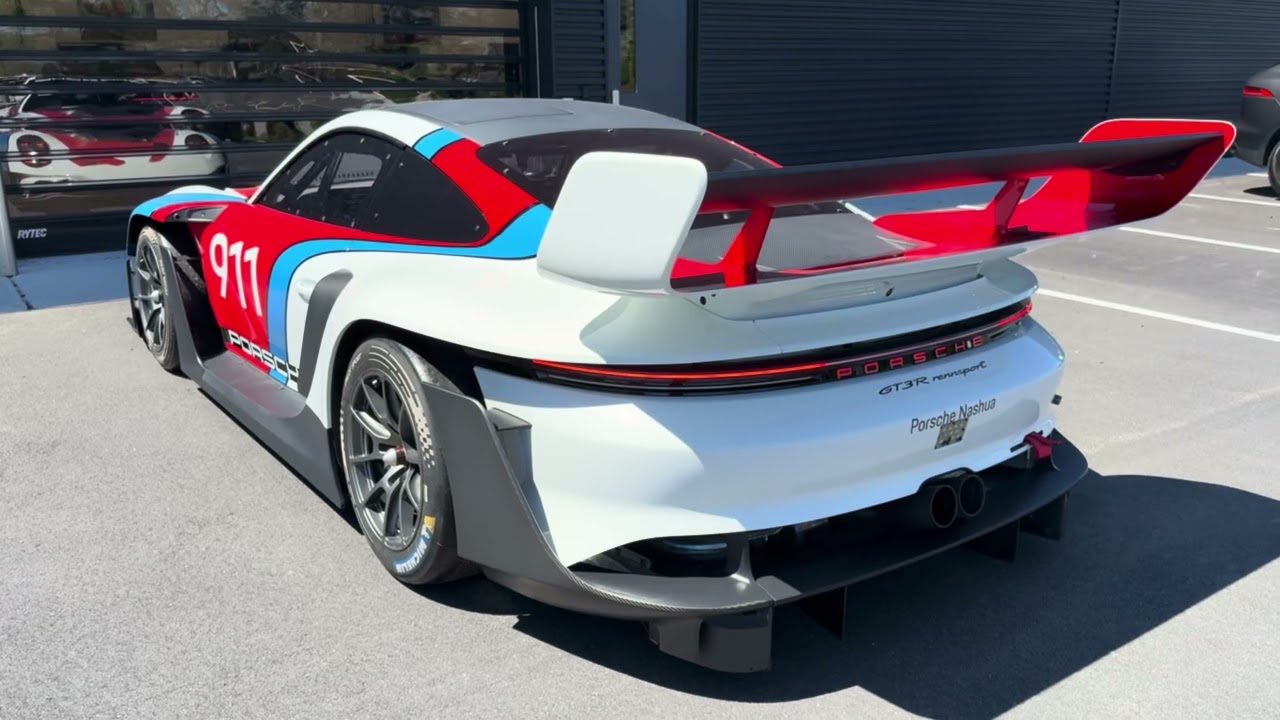2024 Porsche 911 GT3 R Rennsport COLD START - YouTube