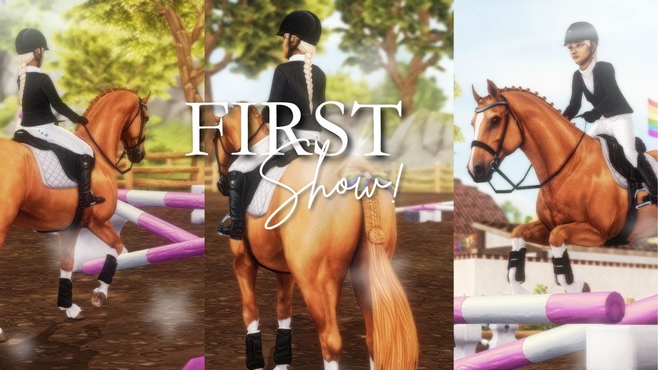 Horses First Show! || Star Stable Realistic Roleplay - YouTube