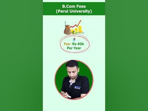 BCom Course Fees at Parul University 🤔#shorts YouTube BCom Course Fees at Parul University 🤔#shorts YouTube