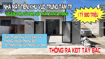 Nhà mặt tiền, sân đậu ô tô 5m, đường thông ra KĐT Tây Bắc | Cơ hội đầu tư và an cư tuyệt vời