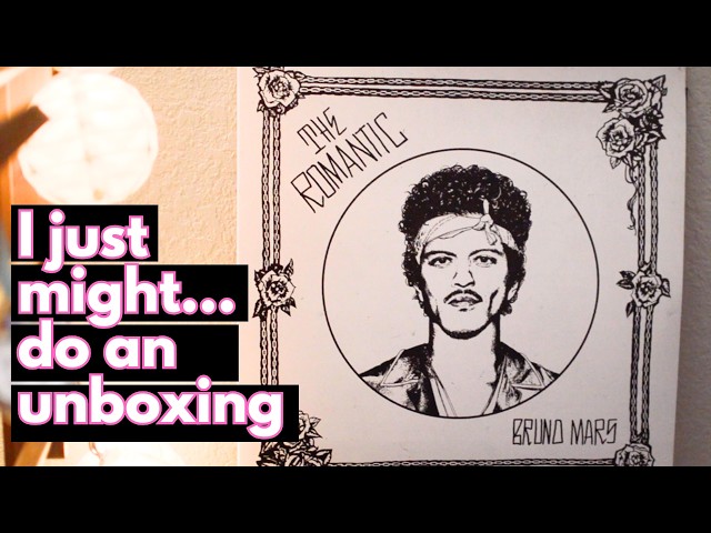 VINYL UNBOXING📦| Bruno Mars “The Romantic” Limited Edition First