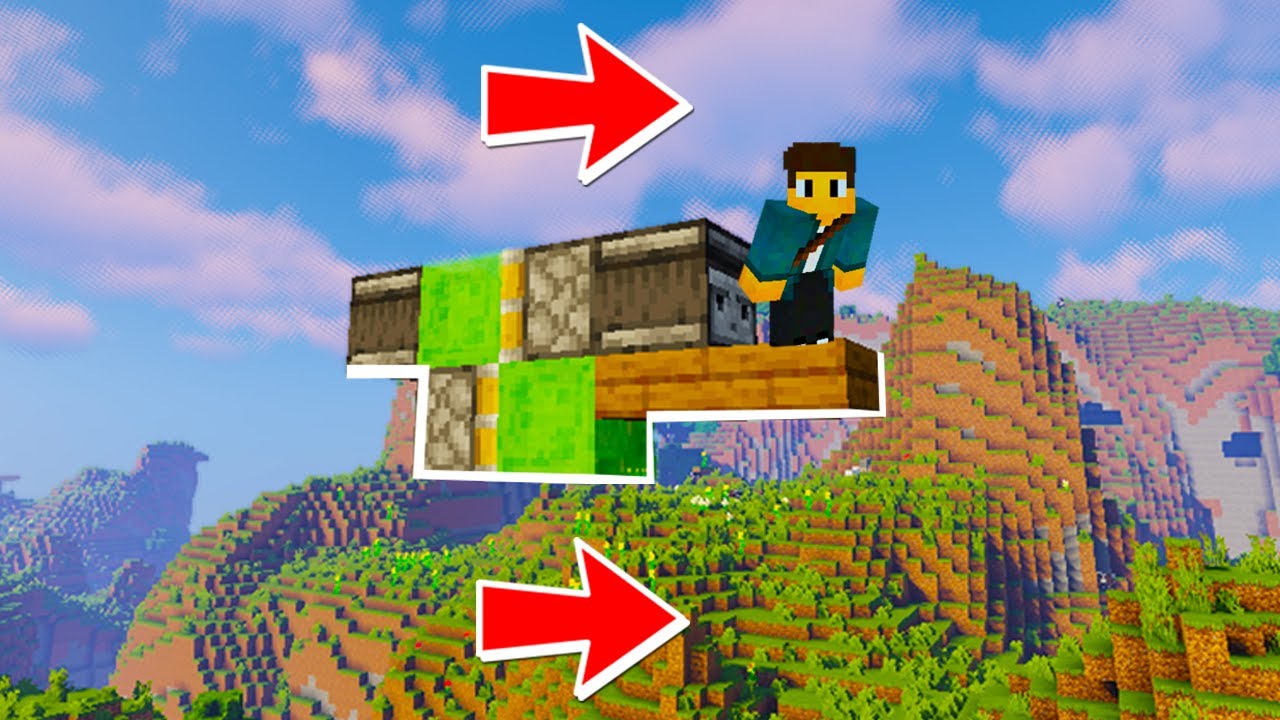 Minecraft, mas não podemos parar de VOAR