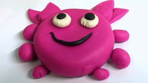 How to make a Crab from Play-Doh
