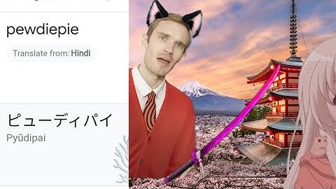 PewDiePie In Different Languages Meme