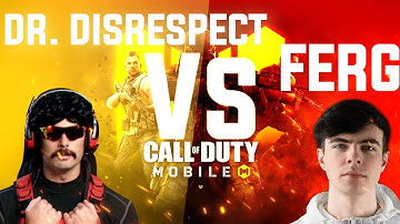 Dr disrespect vs ferg || cod mobile || iferg - dr disrespect || 80s throw down