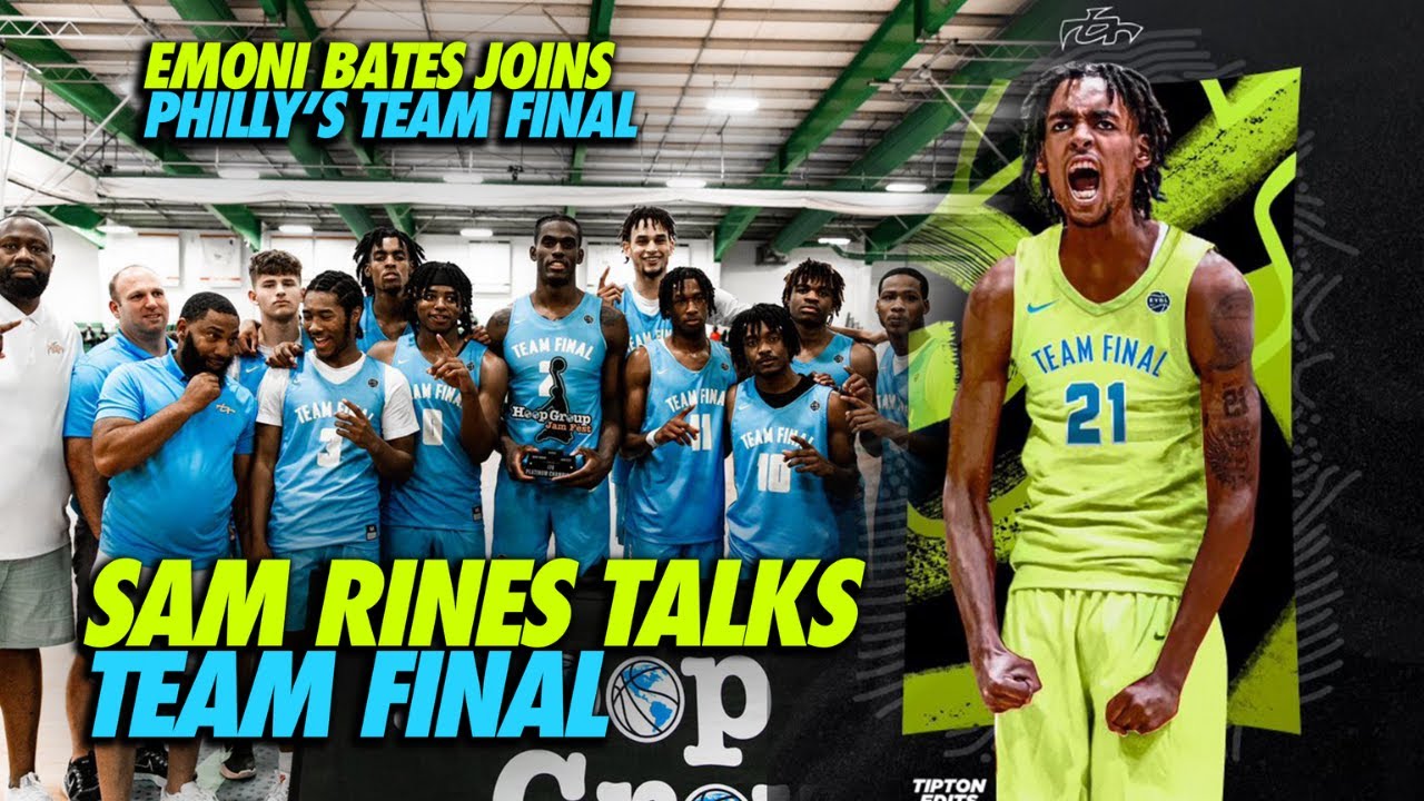 Sam Rines Talks Emoni Bates Joining Team Final - YouTube