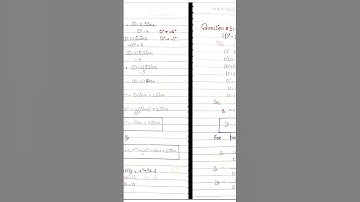 Higher order differential equation chapter 10||10.2(part 2) #shorts #youtubechannal #shortvideo