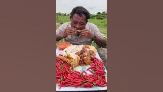 7472544296357367071   A man eating very tasty Food without cooking #eating #eatingshow #foodtiktok