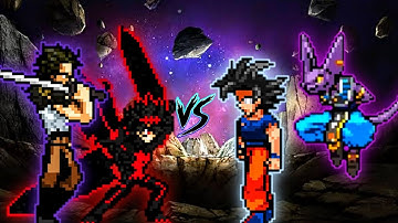Asta OP (all form) & Yami V2 OP VS Goku TP OP (all form) & Beerus OP (all form) in Jump Force Mugen🤩