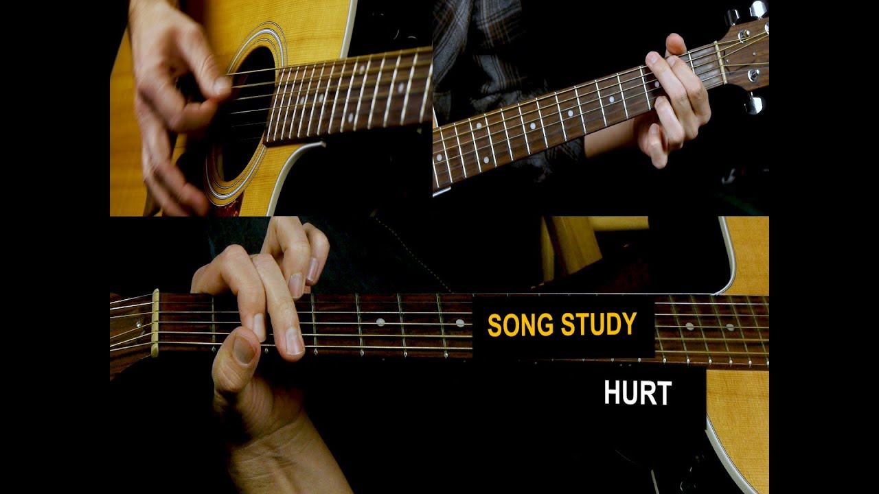 How To Play Hurt By Johnny Cash On Acoustic Guitar YouTube