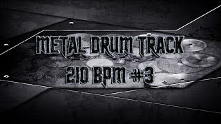 Fast & Aggressive Thrash Metal Drum Track 210 Bpm Preset 2.0 Hq,Hd