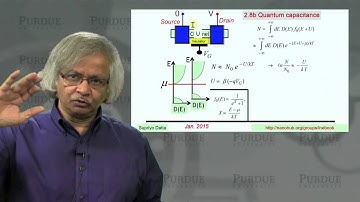 nanoHUB-U Fundamentals of Nanoelectronics A L2.8: Energy Band Model: Quantum Capacitance