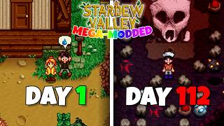 How far can I get in 112 Days of MEGA-MODDED Stardew Valley?