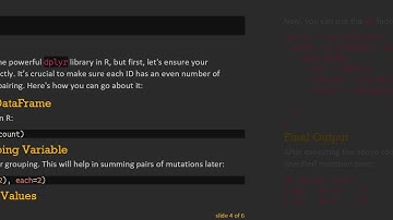 How to Sum Values from a DataFrame in R and Create a New One